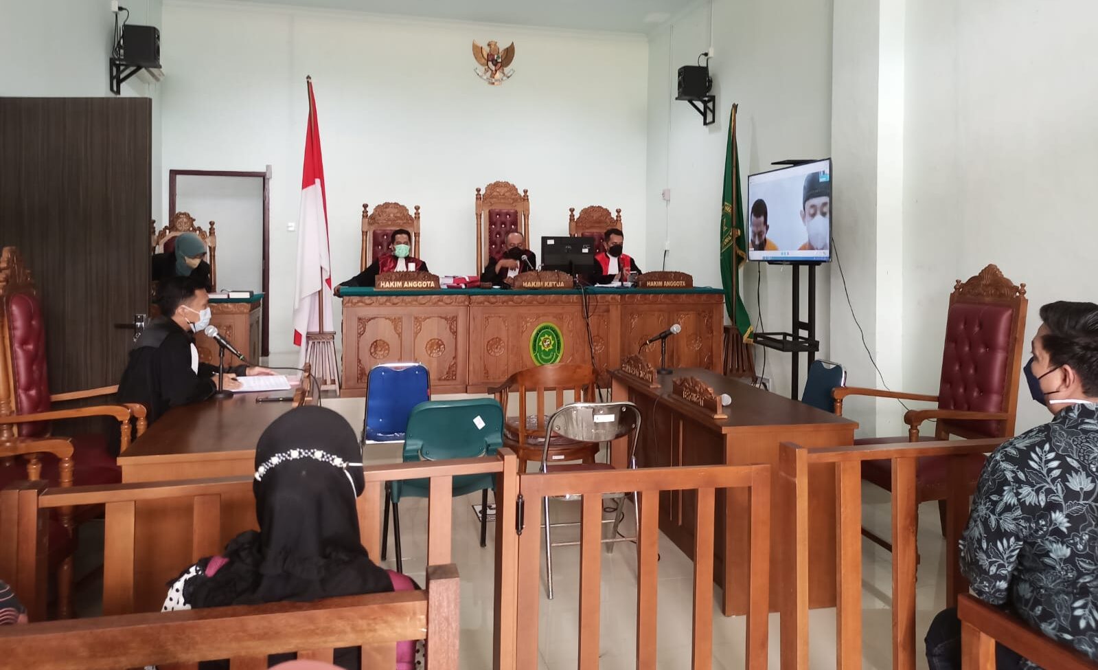 Jaksa Tuntut 10 Terdakwa Satu sampai Tiga Tahun Penjara, Beberapa Perangkat Desa Bintan