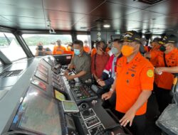KN SAR Ganesha 105 Uji Coba Berlayar di Perairan Batam