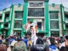 Tolak Pencairan JHT Usia 56 Tahun, Buruh Demo Kantor BPJS Ketenagakerjaan Batam