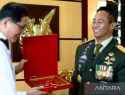 Jenderal TNI Andika Perkasa Pererat Kemitraan TNI AL dengan AL Korsel