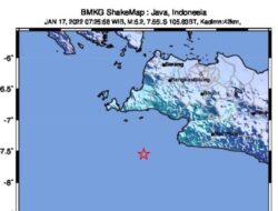 Sukabumi Diguncang Gempa Magnitudo 5,5