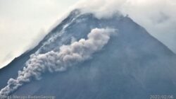 Gunung Merapi Luncurkan Awan Panas Guguran Sejauh 2 Km