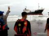 Kapal Tanker Endricko 3 Kandas di Perairan Sancang Garut
