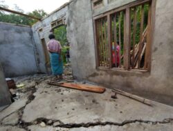 Fenomena Tanah Bergerak Resahkan Warga Satu Desa di Manggarai Barat