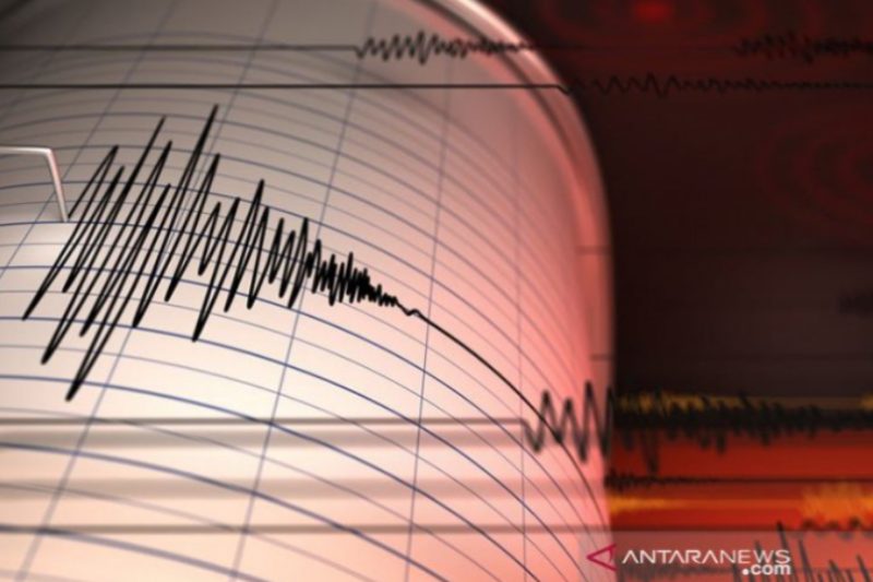 Seismograf mencatat getaran gempa. ANTARA/Shutterstock/pri.
