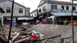 Kondisi Terkini Pasar KUD Tanjungpinang, Warga Penasaran Lihat Bangunan Ambruk