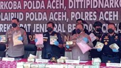 Tim Gabungan Gagalkan Penyelundupan 189 Kg Sabu dan Puluhan Ribu Ekstasi di Aceh