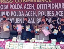 Tim Gabungan Gagalkan Penyelundupan 189 Kg Sabu dan Puluhan Ribu Ekstasi di Aceh
