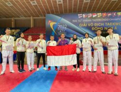 Atlet Taekwondo Indonesia Boyong 6 Medali dari Vietnam