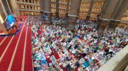 Malam Pertama Tarawih, Ribuan Jemaah Padati Masjid Istiqlal Jakarta