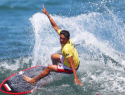 Rio Waida, Atlet Selancar Merah Putih Juara di Sydney Surf Pro 2022