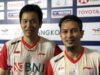 Hendra/Ahsan Kalahkan Tuan Rumah di Penyisihan Grup Piala Thomas, Indonesia-Thailand 1-1