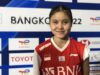 Pebulutangkis Putri Indonesia Bilqis, Kalahkan Peringkat Satu Dunia Akane Yamaguchi di Piala Uber 2022