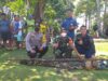 Seekor Buaya Terperangkap di Kelong Nelayan Dievakuasi ke Minizoo Lagoi Bintan