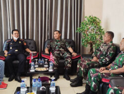 Jalin Sinergitas Antar Instansi, Danyonmarhanlan IV Terima Kunjungan Kepala BC Tanjungpinang