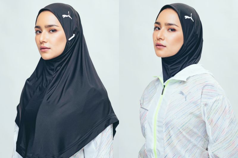 Desain Khusus, PUMA Bikin Jilbab Olahraga untuk Para Hijaber