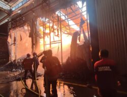 Polisi Selidiki Penyebab Kebakaran Pabrik Kayu di Purbalingga