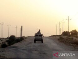 Kelompok Milisi Serang Pos Pemeriksaan di Sinai, 11 Tentara Mesir Tewas