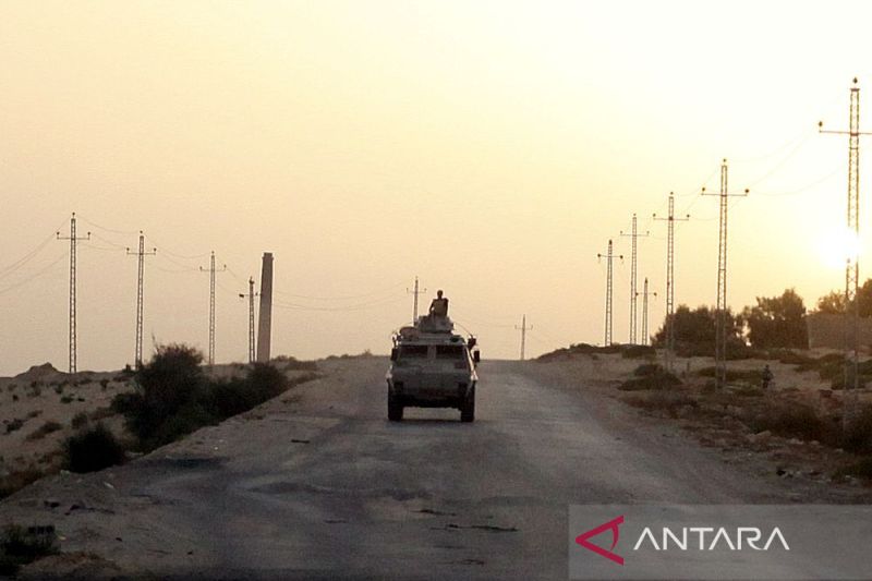 Kelompok Milisi Serang Pos Pemeriksaan di Sinai, 11 Tentara Mesir Tewas