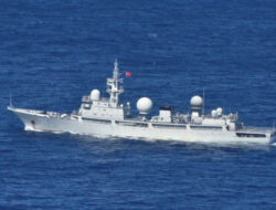 Kapal Intelijen China Melintas di Pantai Barat Australia, Scott Morrison Merasa Khawatir