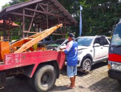 Tiga Mobil Terlibat Tabrakan Beruntun di Tanjungpinang