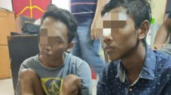 Polisi Bekuk Dua Remaja Pencuri Motor di Pulau Dompak