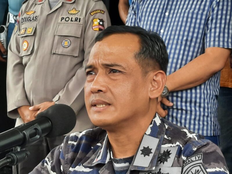 Komandan Lanal Batam, Kolonel Laut Farid Maruf