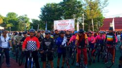 HUT Bhayangkara ke-76, Polresta Tanjungpinang Gelar Fun Bike dan Gerak Jalan Santai