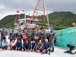 TNI AL Tangkap Satu Kapal Ikan Vietnam di Laut Natuna Utara
