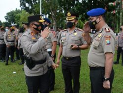 Kapolda Kepri Pimpin Upacara Kenaikan Pangkat 337 Personel, Salah Satunya Kapolresta Tanjungpinang