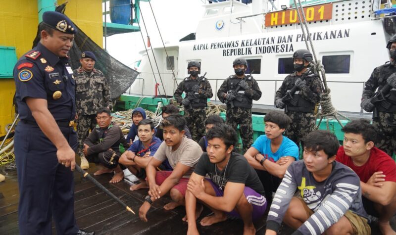 KKP Amankan Empat Kapal Ikan di Selat Malaka dan Perairan Ternate