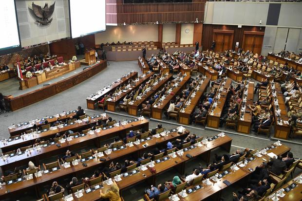 DPR RI mengesahkan RUU DOB Papua, Kamis (30/6). (Foto: Istimewa)