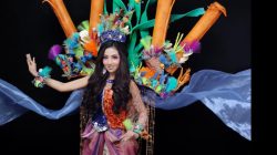 Kostum Asal Kepri Masuk Tiga Besar saat Ajang Miss Star Indonesia