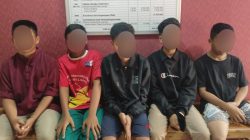 Polresta Tanjungpinang Jemput Lima Remaja Perusak Pelantar Kota Rebah