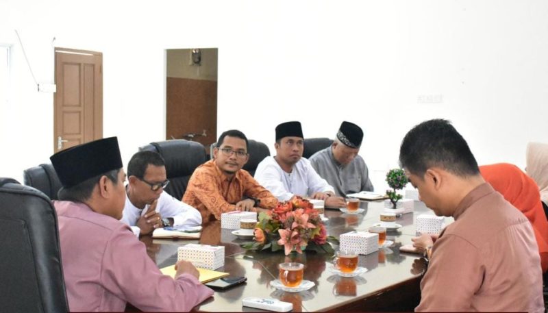 Hadapi Tahapan Pemilu 2024, KPU Bintan Berkoordinasi dengan Kesbangpol
