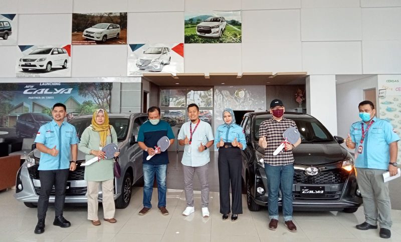 Hari Pertama Peluncuran Mobil New Calya, Agung Toyota Tanjungpinang Berikan Promo Kredit dan Potongan Harga