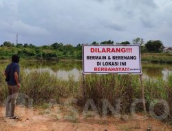 Ada Buaya, Lurah Air Raja Imbau Warga Tidak Beraktivitas di Sekitar Rawa Taman Batu 10