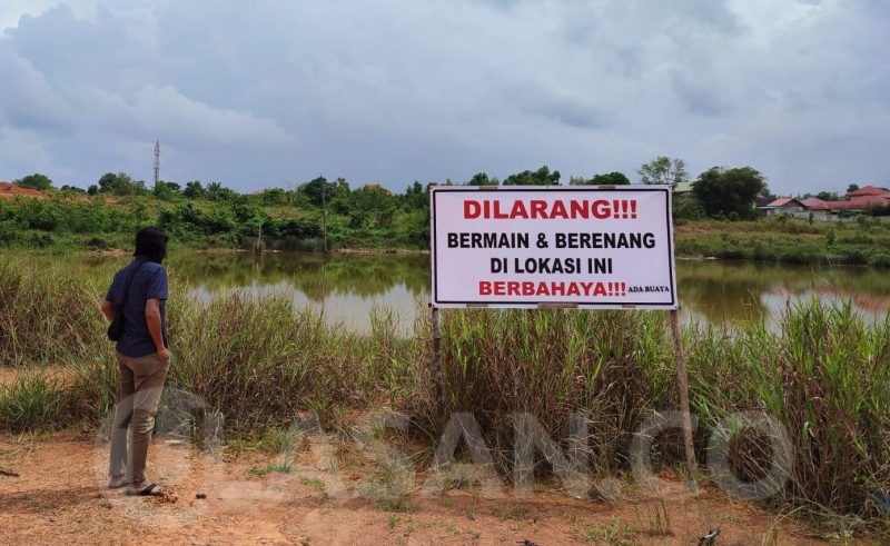 Ada Buaya, Lurah Air Raja Imbau Warga Tidak Beraktivitas di Sekitar Rawa Taman Batu X