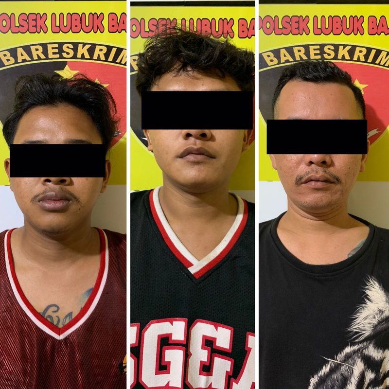 Keroyok Rekan Kerja, Tiga Pria Ini Ditangkap Polisi di Batam