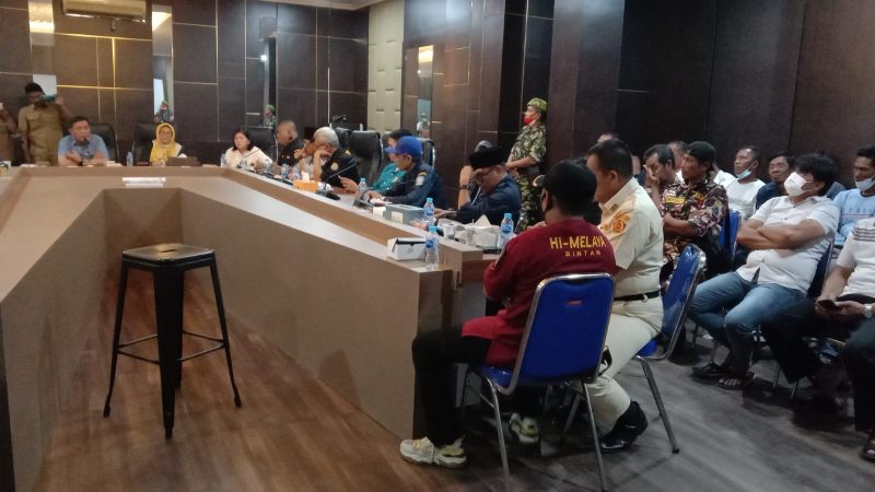 Tiga Pernyataan Sikap Nelayan saat Unjuk Rasa di DPRD Bintan