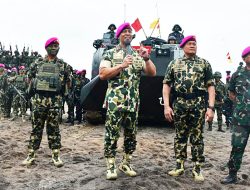 Jenderal TNI Andika Perkasa Resmi Jadi Warga Kehormatan Korps Marinir
