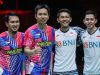 All Indonesian Semifinal Ganda Putra di Kejuaraan Dunia Bulu Tangkis 2022