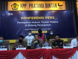 Kanwil DJP Kepri Limpahkan Tersangka Kasus Pajak Rp6 Miliar ke Jaksa