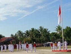 Perdana Lapangan Sri Bintan Buana Busung Digelar Upacara Hari Kemerdekaan RI