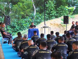 Yonmarhanlan IV Tanjungpinang Laksanakan Jam Komandan
