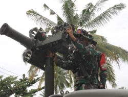 Ratusan Prajurit Batalyon Komposit 1 Latihan Uji Siap Tempur