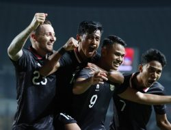 Gol Cantik Dimas Drajad Bawa Indonesia Menang 3-2 atas Curacao
