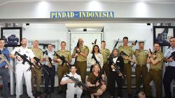 Kagum, Perwira Siswa Sekolah Staf Komando Australia Datangi PT Pindad