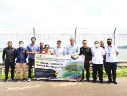 Tim PUPR Tinjau Lokasi Pembangunan PLTS Terapung di Batam