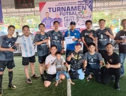 Tim Jurnalis Tanjungpinang Juara Futsal AHY CUP Kepri